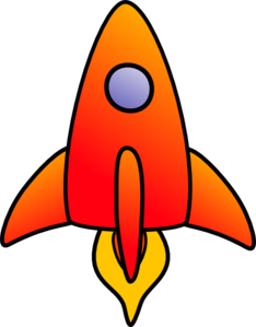 Vertical Rocket clip art - vector clip art online, royalty free ...