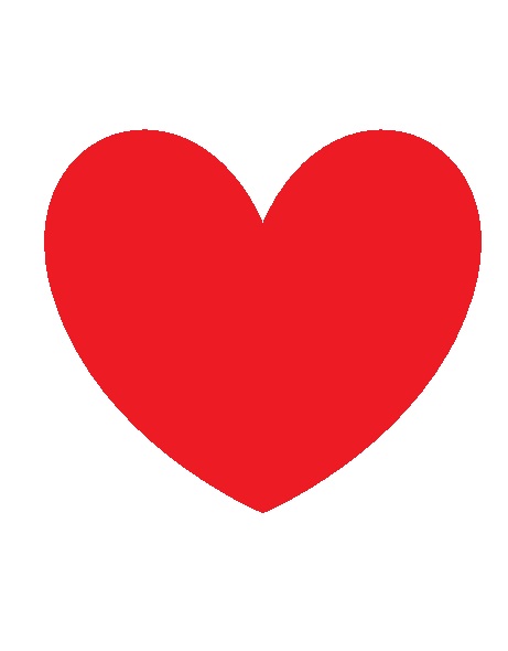 big red heart clipart - photo #18