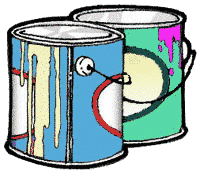 Free Paint Cans Clipart