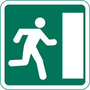 Exit sign - Wikipedia