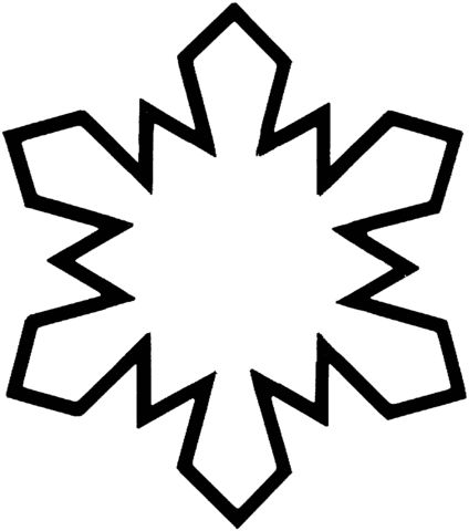 Simple Snowflake | Snowflakes ...