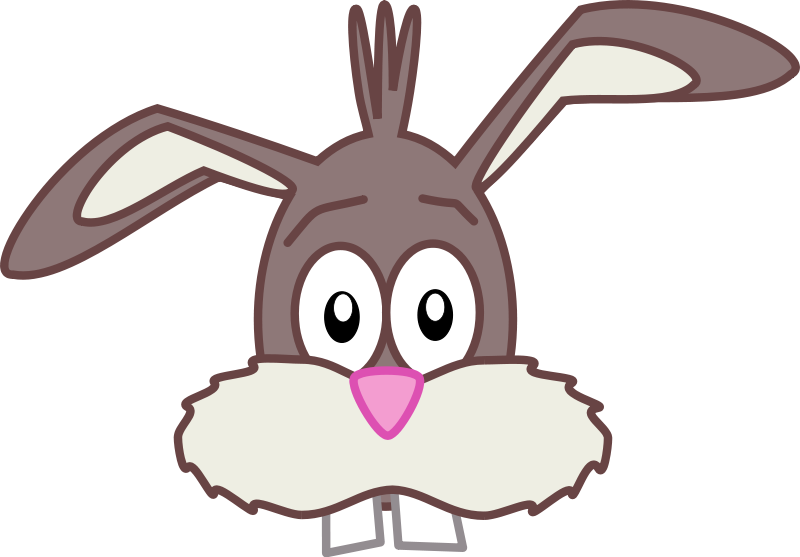 Cartoon Bunny Face - ClipArt Best