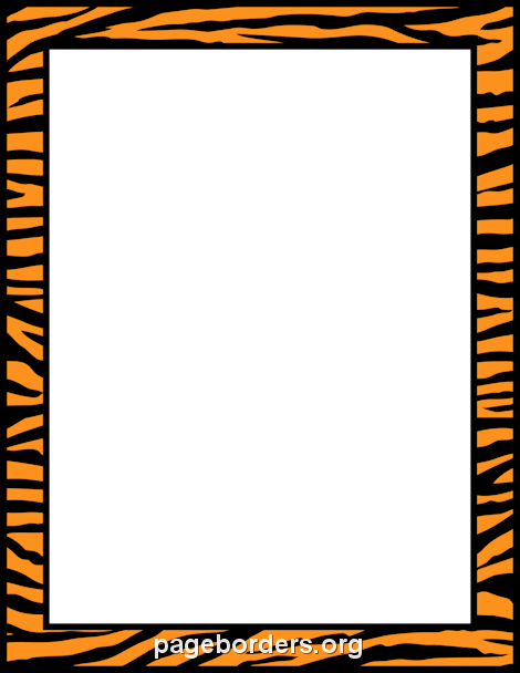 797 views 22+ Tiger Border Clip Art