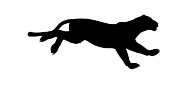 jaguar silhouette clip art - photo #25