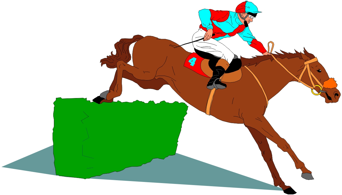 horse jumping clipart - photo #47