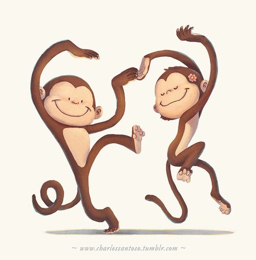 Monkey Illustration | Illustrations ...