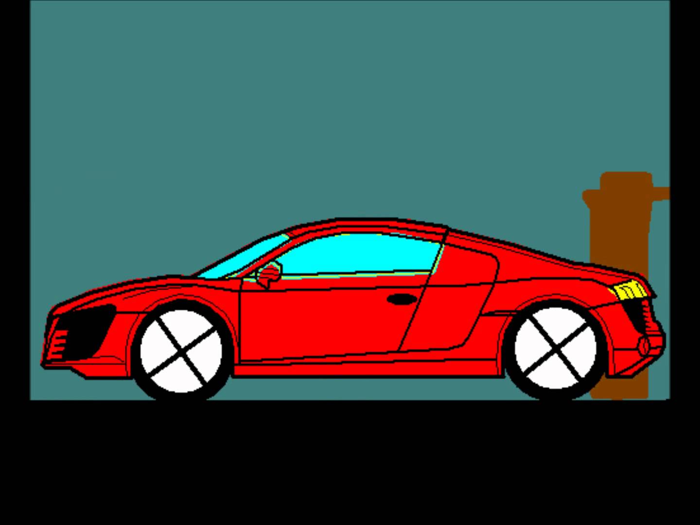 Car Drive Test Animation - YouTube