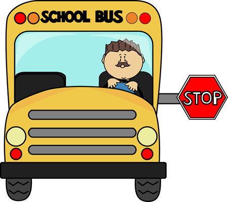 School Bus Stop Clipart