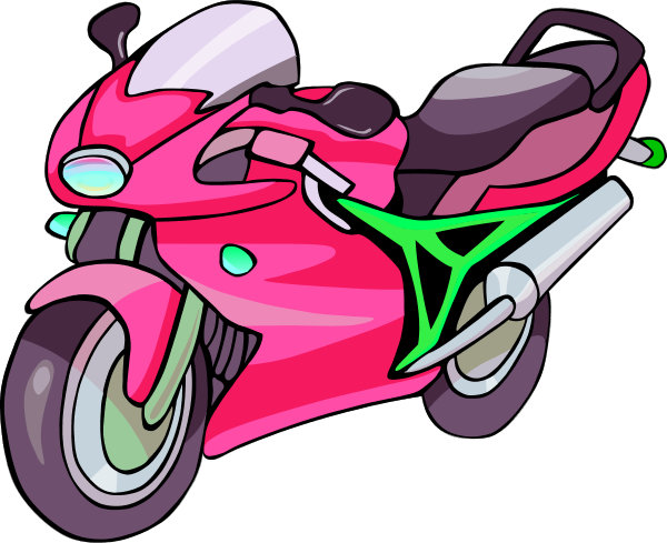 Motorcycle Cartoon Pictures Clipart Best