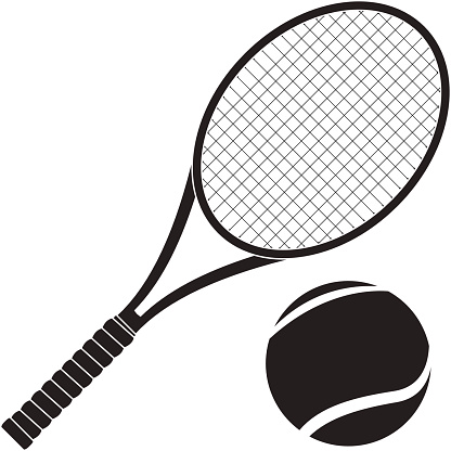 Tennis Racket Clip Art, Vector Images & Illustrations