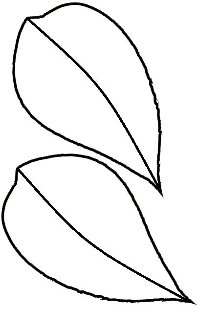 10 Best Images of Flower Stem And Leaves Template - Flower Stem ...