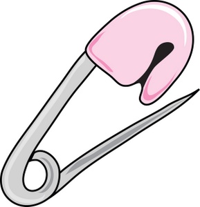 Baby Safety Pin Clipart