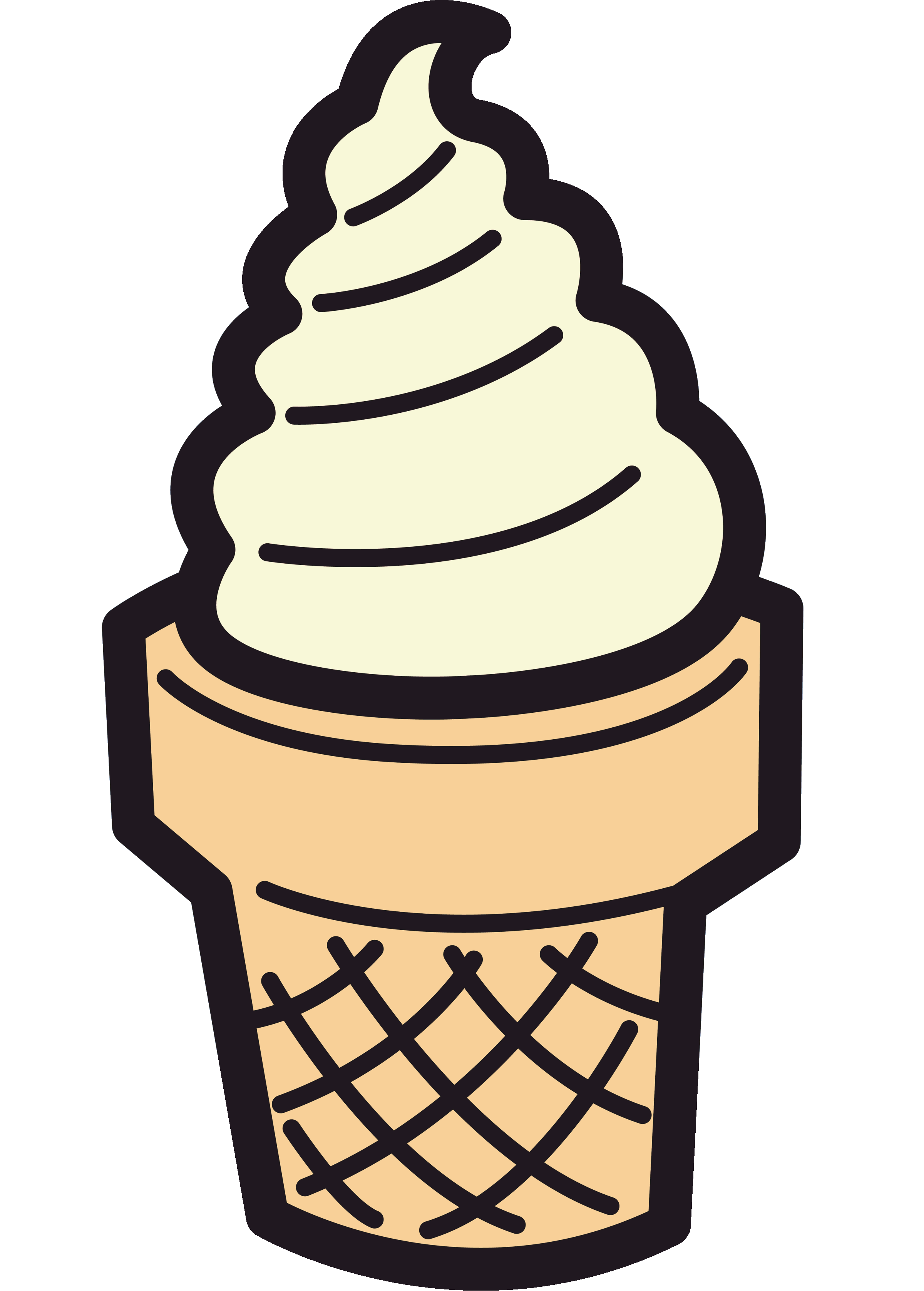 Ice Cream Cartoon Clipart