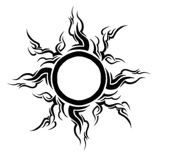 Tribal Sun Tattoos | Tribal Sun ... - ClipArt Best - ClipArt Best