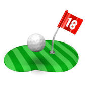 Golf Putting Green Clip Art - Free Clipart Images