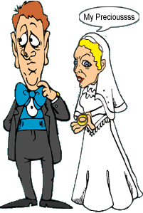 Cartoon Funny Bride And Groom - ClipArt Best