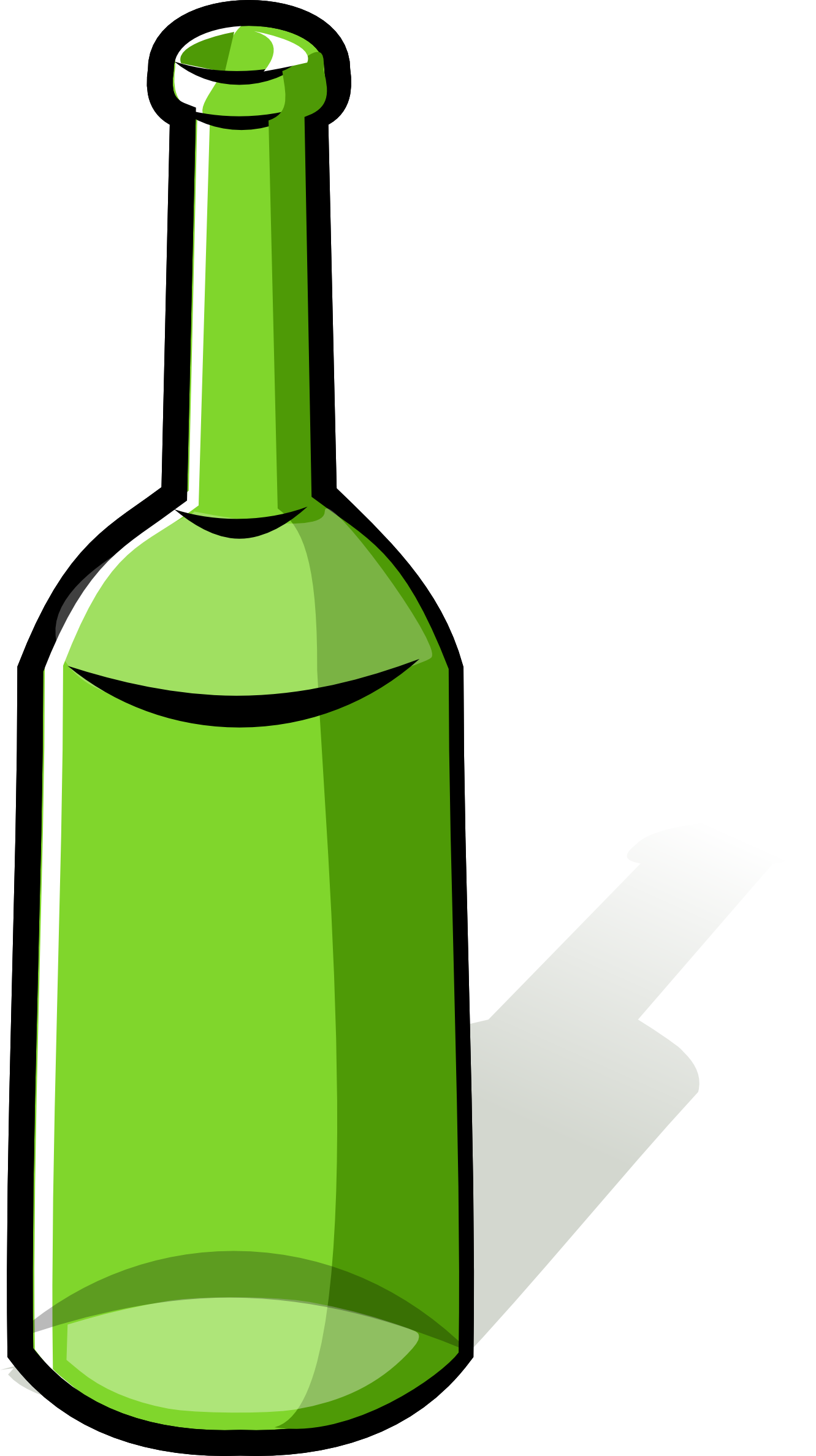 Alcohol bottle clipart