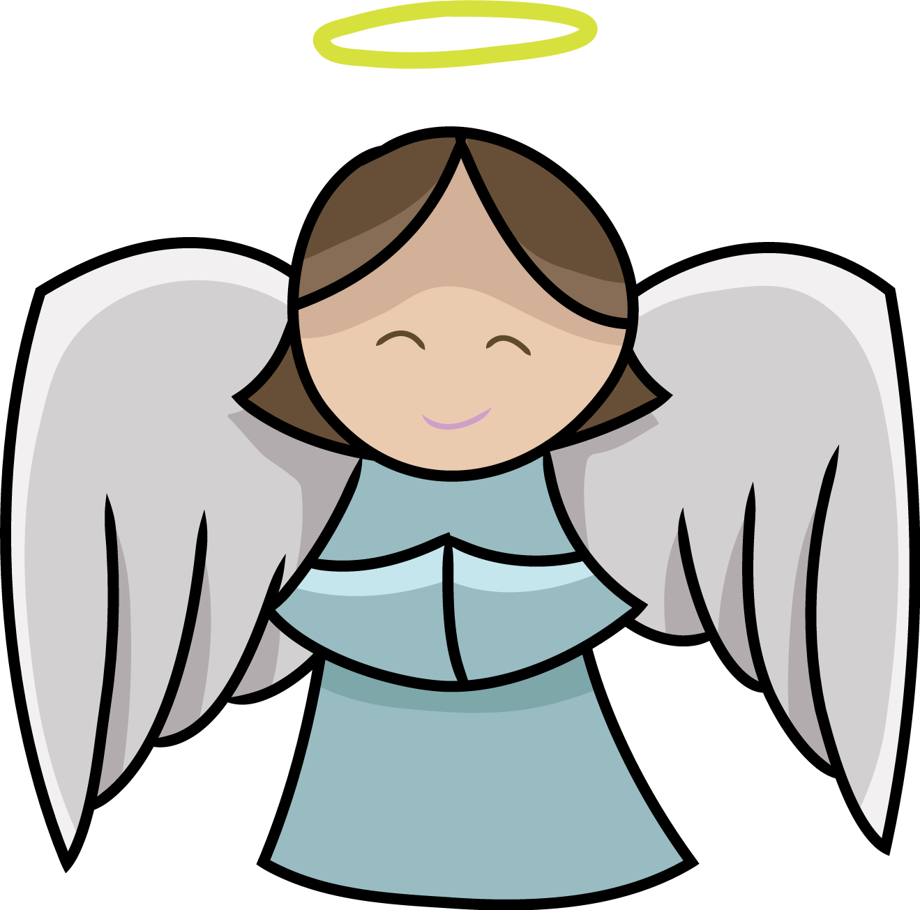 free clipart cartoon angels - photo #16