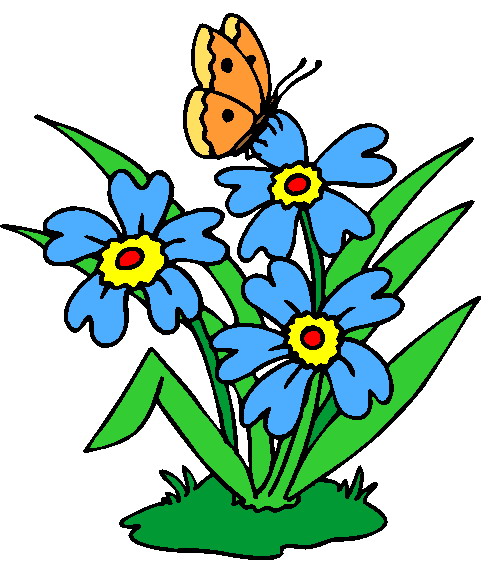 June Flowers Clipart