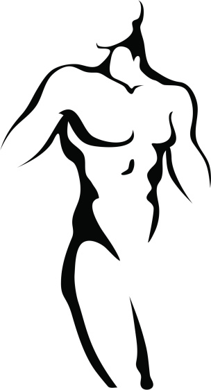 Featured image of post Male Body Silhouette Outline Male silhouette derived from an image on pdp