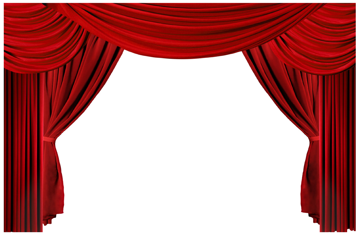 Clipart stage curtains