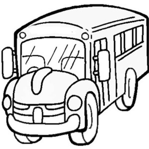 School Bus Driver Coloring Page - Free Clipart Images