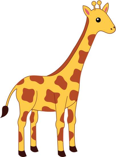 Clipart images of giraffe