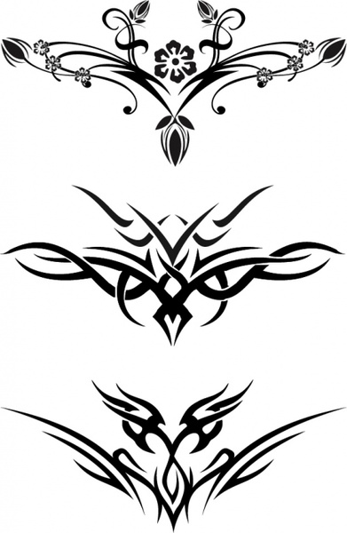 Free tattoo stencil designs free vector download (715 Free vector ...