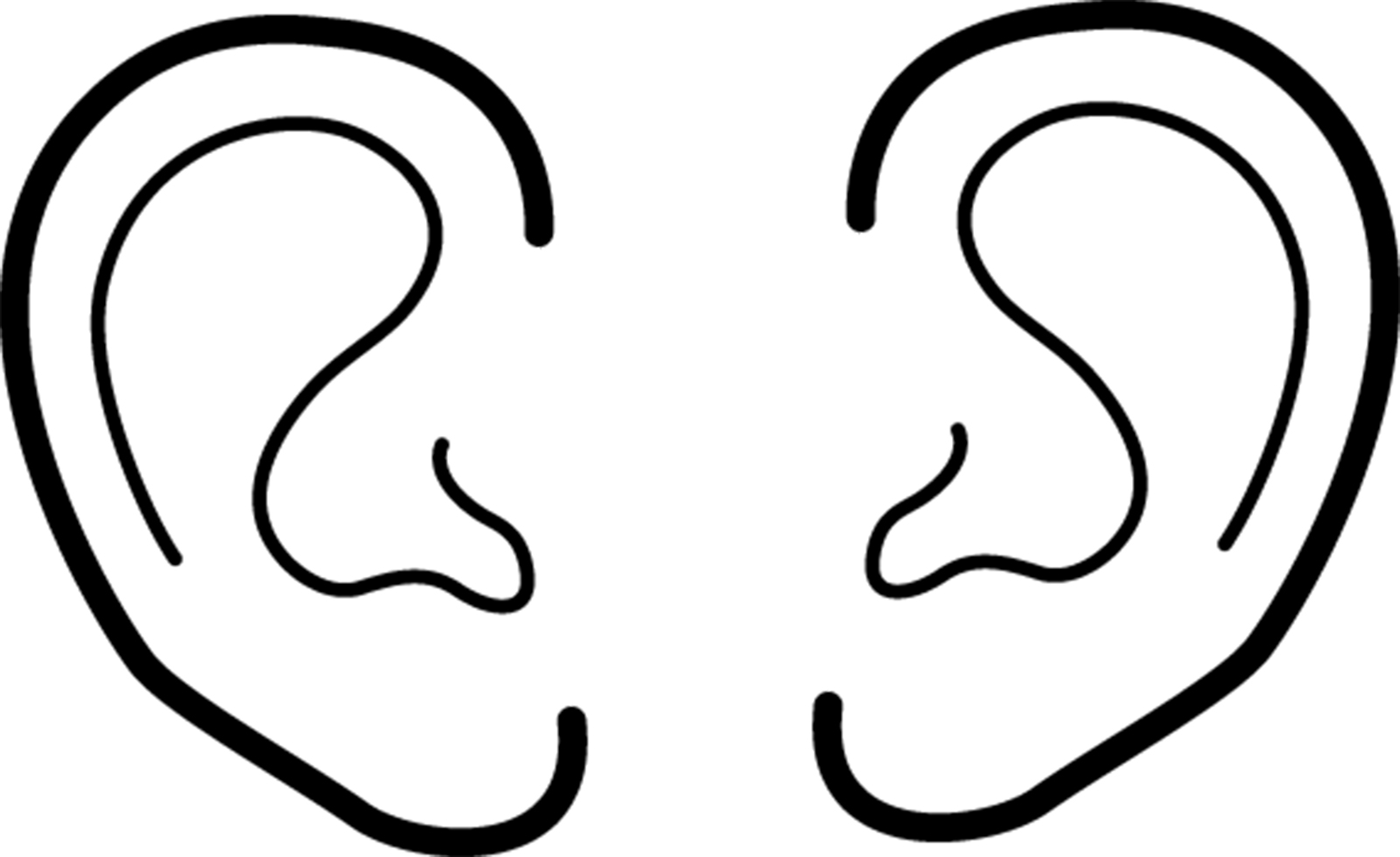 Best Photos of Printable Human Ears - Ear Coloring Page Clip Art ...