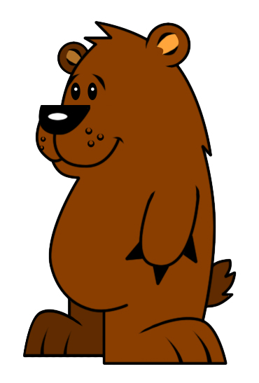 Cartoon bear clipart