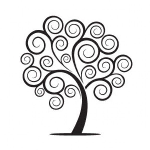 Free Swirly Tree Clip Art - ClipArt Best