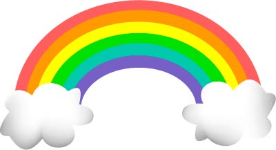 Rainbow and pot of gold clipart picture | ClipartMonk - Free Clip ...