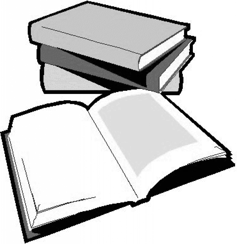 best book clipart black and white 27058 clipartion with regard to ...