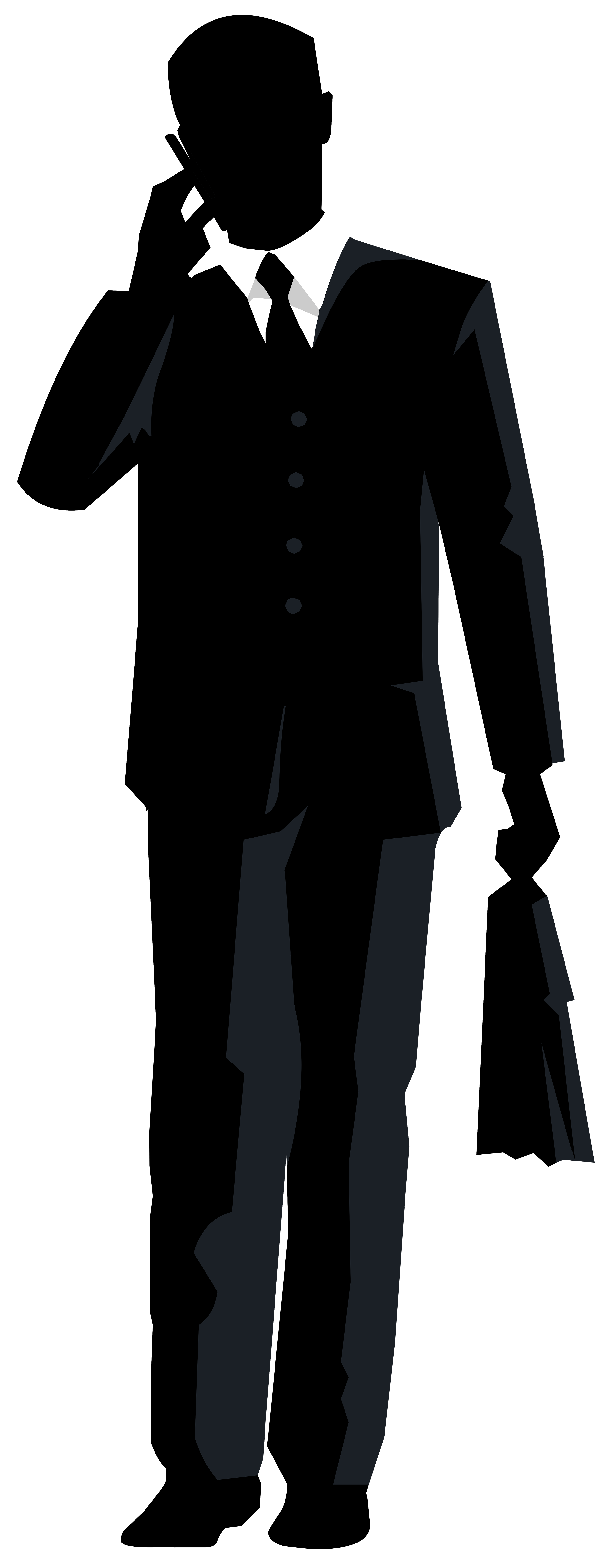 Silhouette Businessman Clipart Best