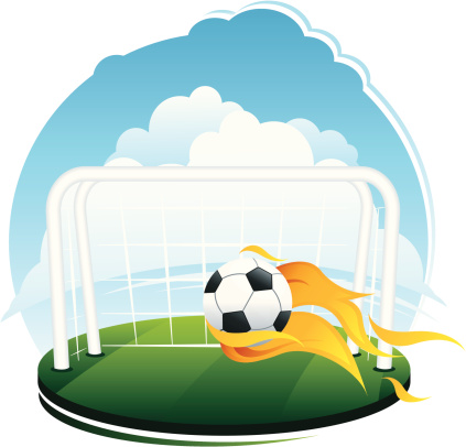 Soccer Goal Clip Art, Vector Images & Illustrations