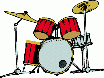 Free clipart of musical instruments