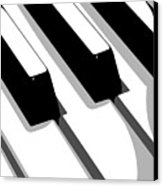Piano Keyboard Poster by Michael Tompsett