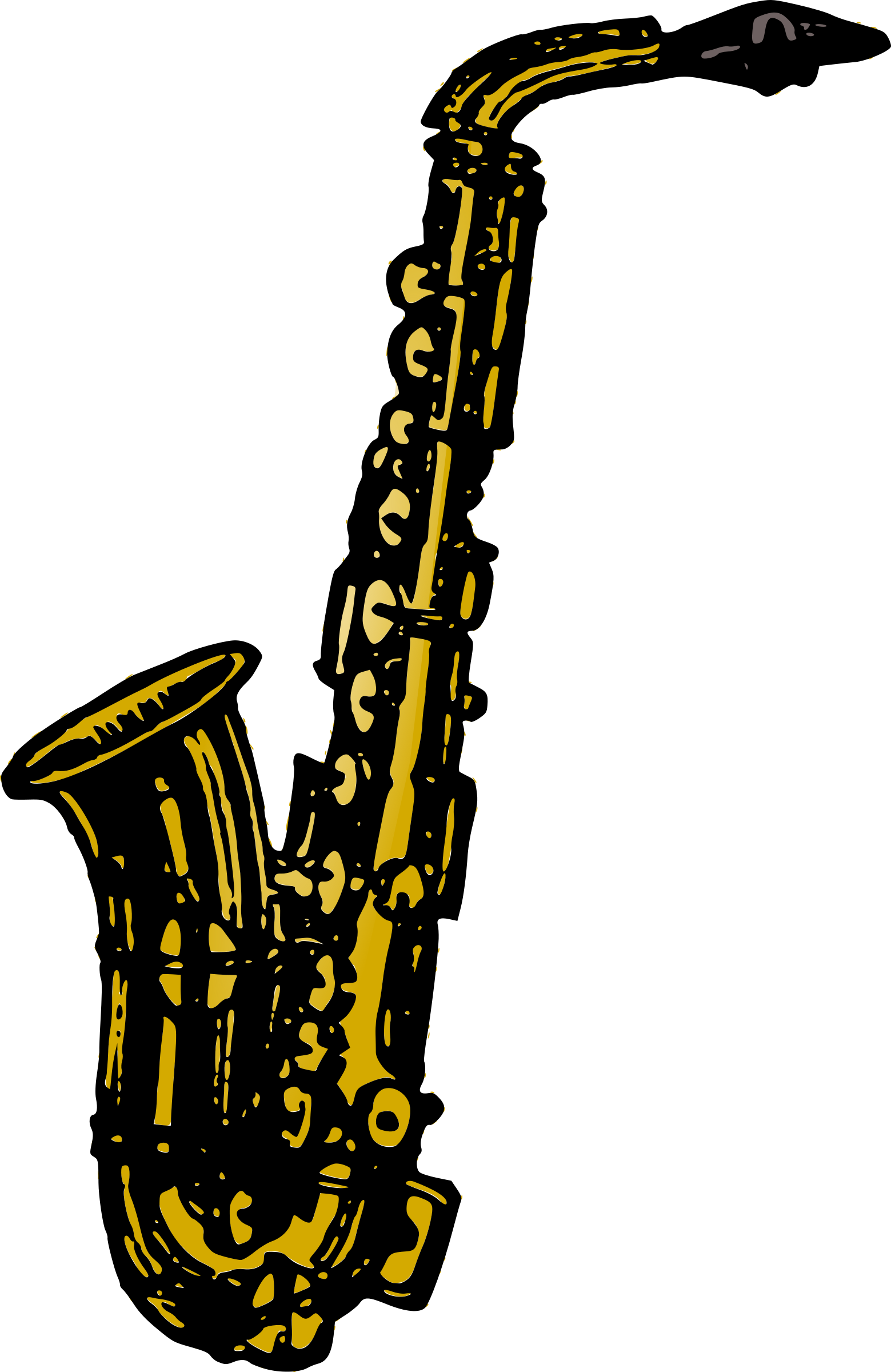 Saxophone Vector Clipart - Free Public Domain Stock Photo
