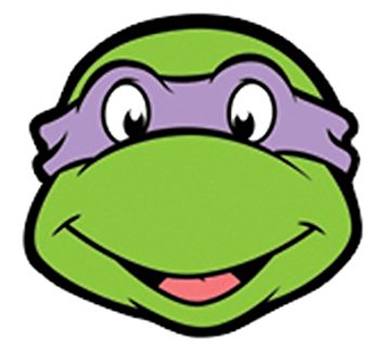 Amazon.com: Teenage Mutant Ninja Turtles - Donatello - Card Face ...