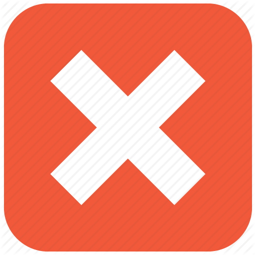 Close, delete, error, exit, remove, stop, x cross icon | Icon ...