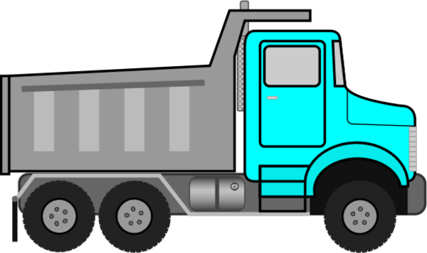 Dump Truck - vector Clip Art