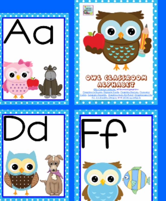 5 Free Printable Word Wall Alphabet Cards - Teach Junkie