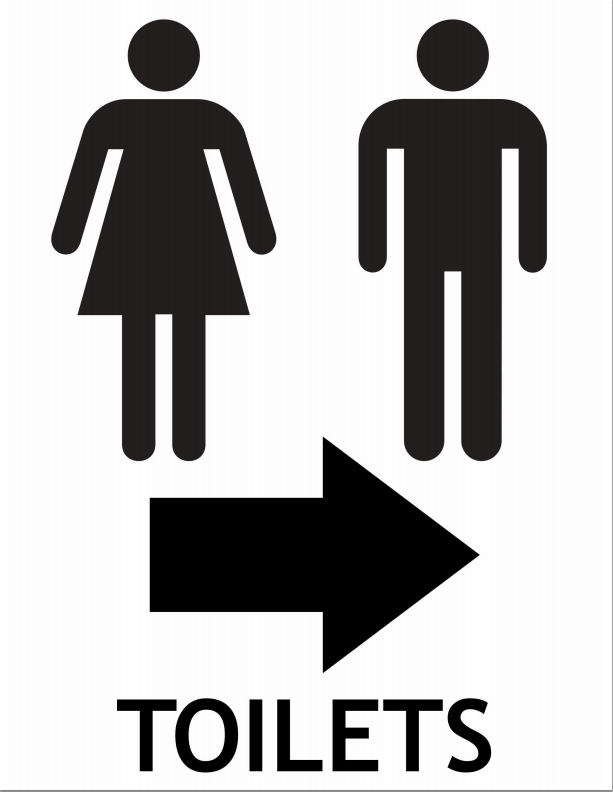 Signage For Toilet Use - ClipArt Best