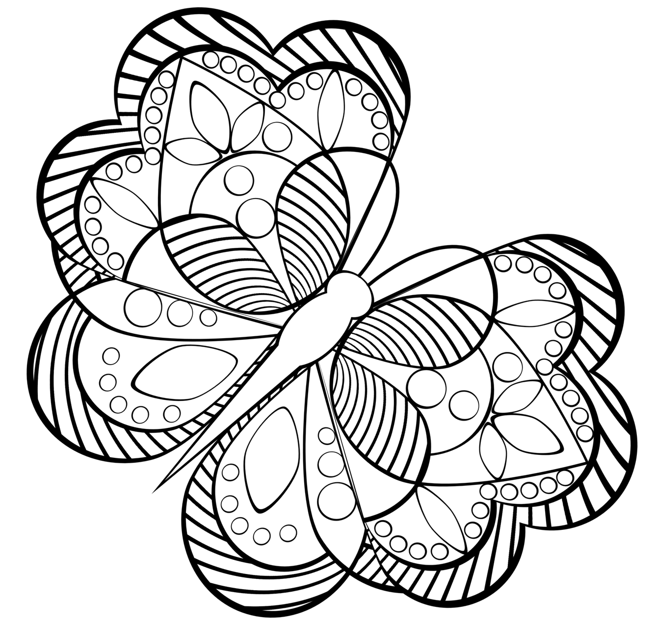 Animal Coloring Pages for Adults   Bestofcoloring.com   ClipArt ...