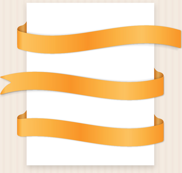 Yellow ribbon banner graphic free vector download (13,676 Free ...