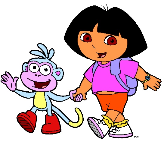 Dora the explorer clip art