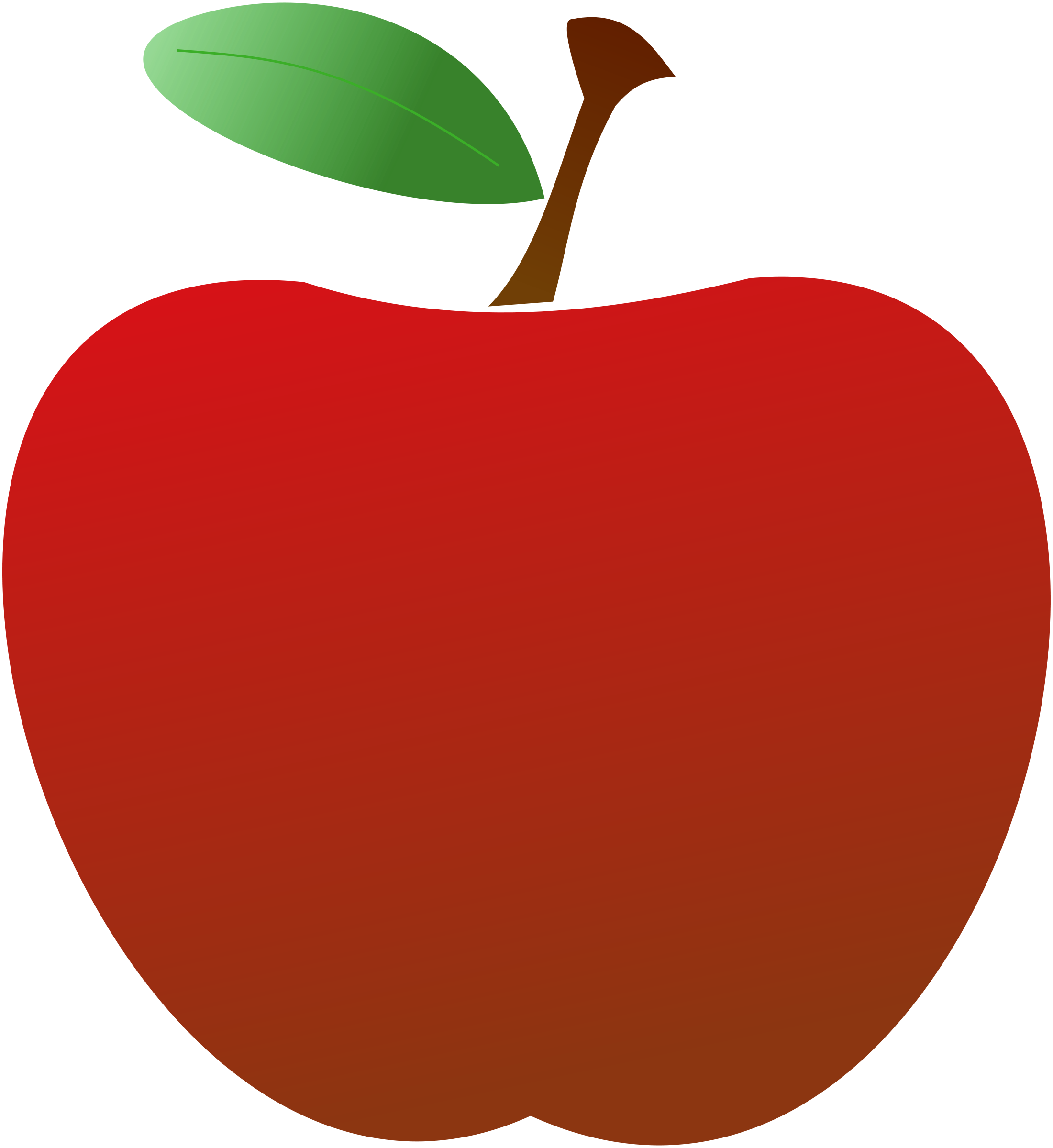 red apple clipart | Hostted