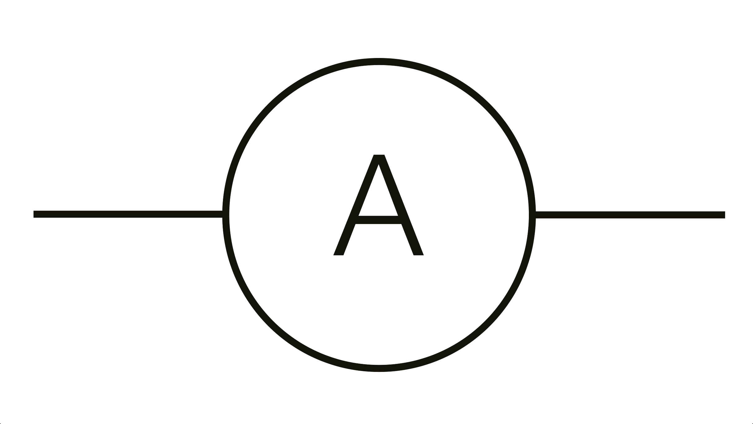 Component. ammeter symbol: Current Electricity Ammeter Electrical ...