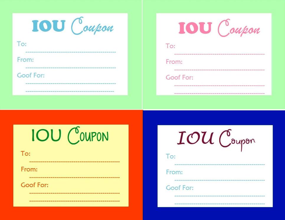 Printable Babysitting Coupons ClipArt Best
