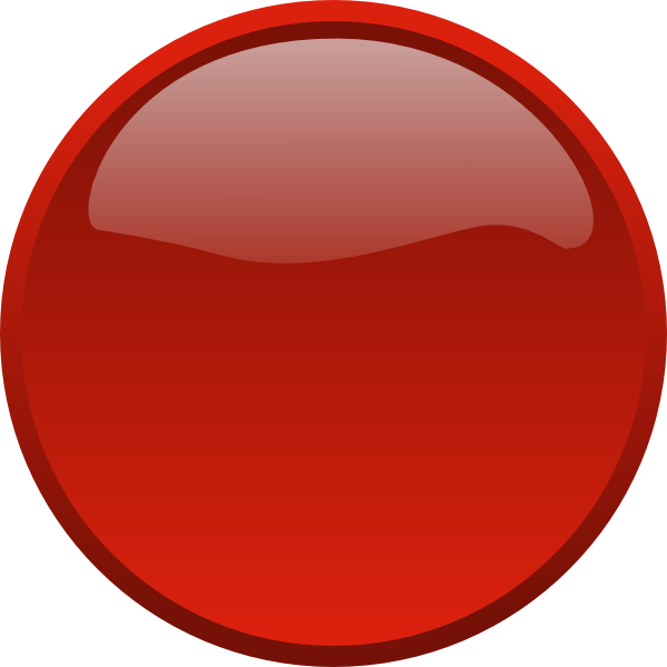 Button-red Clip Art - vector clip art online, royalty ...